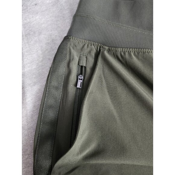 Athleta Nolita Slim Tapered Crop Pant Olive Green 8 - Picture 10 of 13